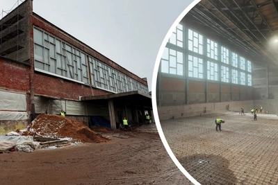 Как выглядит закрытый на ремонт бассейн «Лазурный» в Ярославле