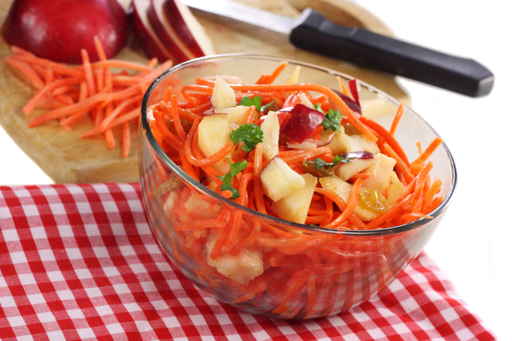 Салат из моркови с яблоком - калорийность, состав, описание - sauna-ernesto.ru