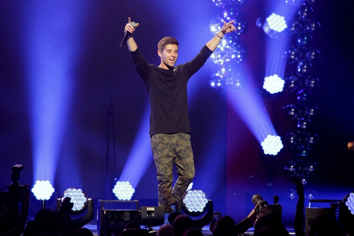 Джейк Миллер jingle ball 2014