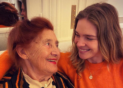 «Шутила и задавала вопросы»: Водянова — о последних минутах из жизни бабушки