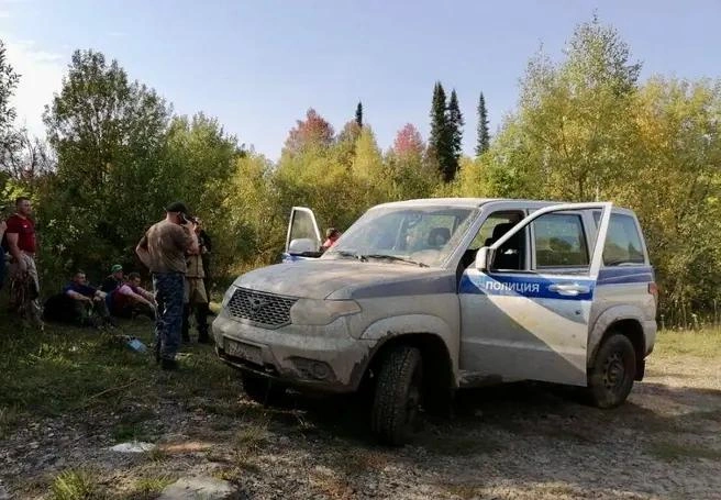 В поисках участвовало много автотехники | Источник: пресс-служба МВД Кузбасса