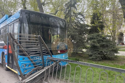 Смерть водителя троллейбуса в Саратове