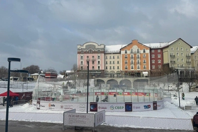 Каток на Лыбедском бульваре закроется 20 февраля