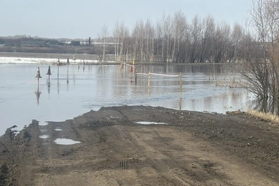 В Курганской области из-за паводка введены ограничения движения
