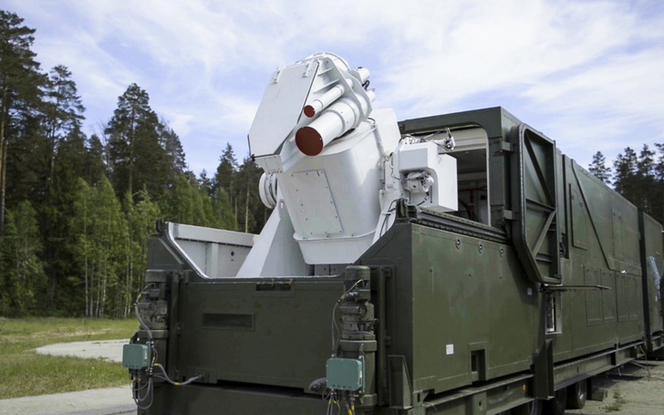 Российский боевой лазер «Пересвет»