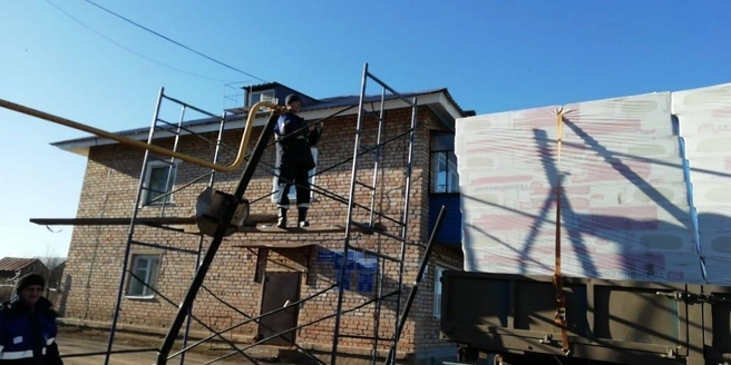 Специалисты делают все, чтобы быстрее подать газ | Источник: МЧС по РБ