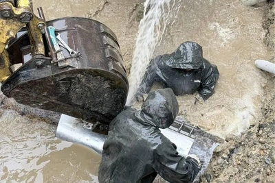 Невинномысск второй день без воды из-за порыва