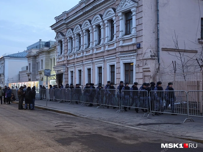 Всё проходило под контролем правоохранителей и силовиков | Источник: Михаил Мечев / MSK1.RU