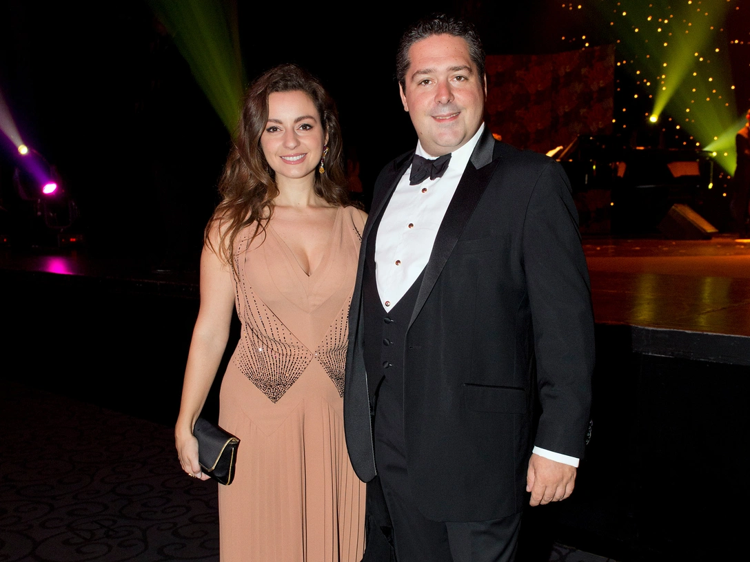 Ребекка Беттарини и великий князь Георгий Михайлович Романов на Бал-де-ла-Ривьера в Эшториле, Португалия, 27 сентября 2014 | marieclaire.ru