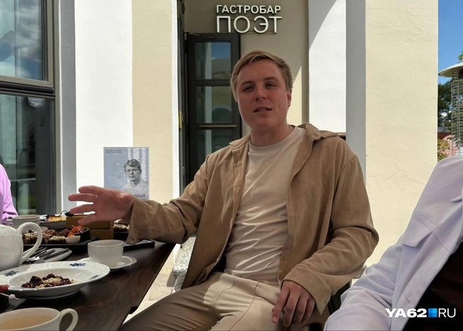 Вячеслав Журавлев ответил на вопросы журналистов | Источник: Виктория Улитова / YA62.RU