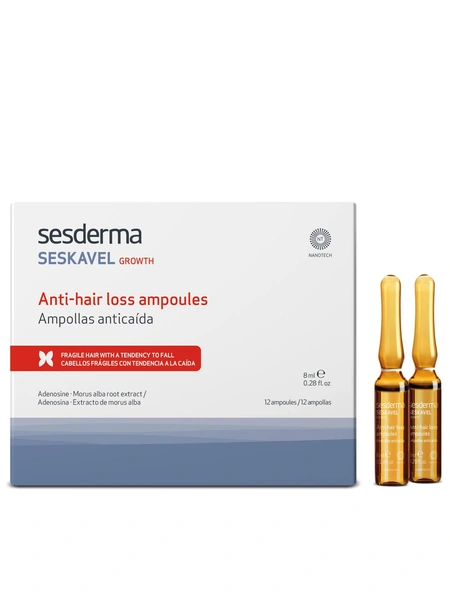 Средство от выпадения волос в ампулах Seskavel, Sesderma