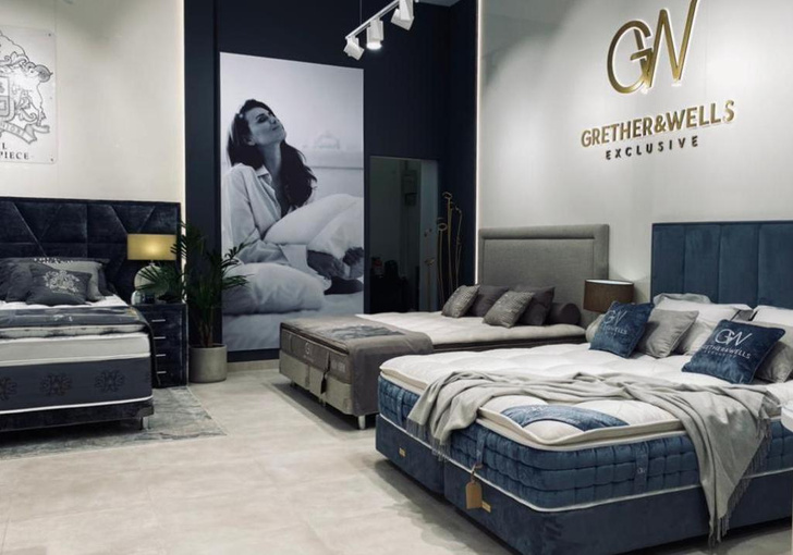 В галерее «Времена Года» открылся бутик спальных систем Grether & Wells Exclusive