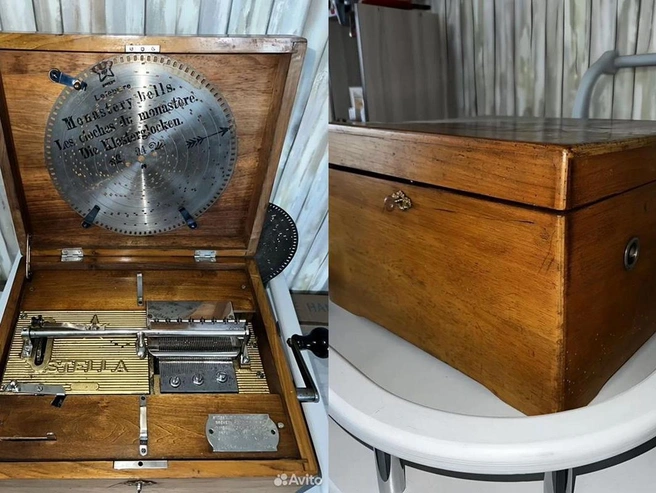 Шкатулка имеет деревянное исполнение. | Источник: «Авито»