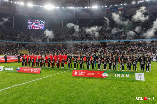 Последние секунды перед матчем | Источник: Алексей Волхонский / V1.RU