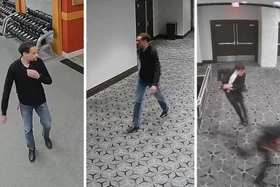 Коул Аллен стреляет в офицера Секретной службы — видео