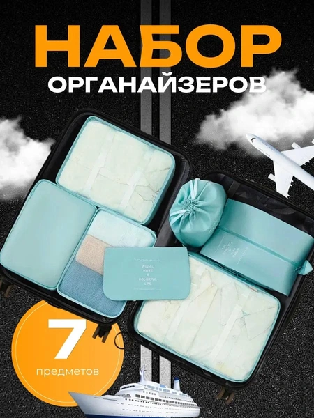 Набор органайзеров для чемодана