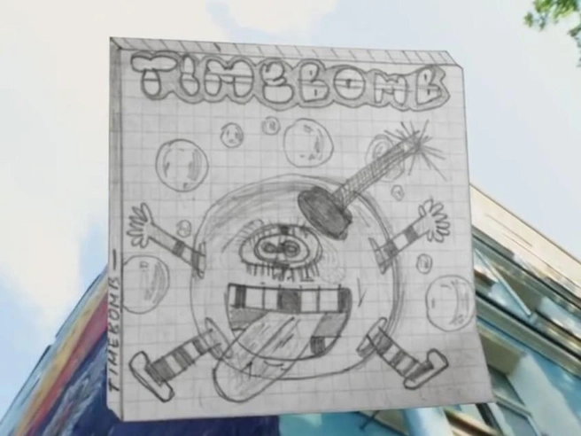 В ранние годы Padillion даже сам рисовал обложки к своим релизам — вот одна из них | Источник: fakepadillion / Instagram.com (деятельность организации запрещена на территории РФ)