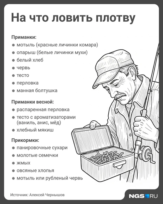 Главные правила ловли плотвы | Источник: Юрий Орлов / NGS.RU