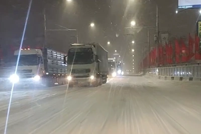 Volgograd officials and police explain truck columns amid travel ban