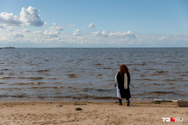 При взгляде на Финский залив вспоминается фраза Масяни: «Море… У нас же есть настоящее море» | Источник: Ирина Шарова / 72.RU