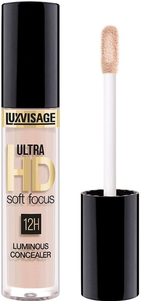 Консилер светоотражающий LUXVISAGE ULTRA HD soft focus 12H