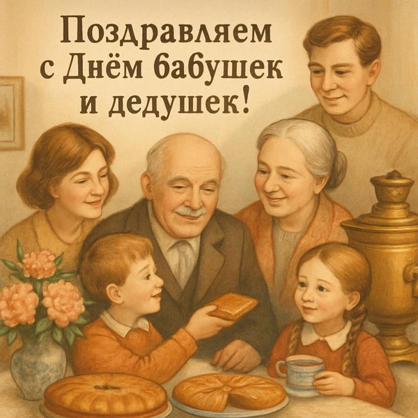 открытки с днем бабушек и дедушек бесплатно, поздравления с днем бабушек и дедушек открытки, скачать открытку с днем бабушек и дедушек, красивые открытки с днем бабушек и дедушек, открытка с днем бабушек и дедушек, с днем бабушек и дедушек картинки | Источник: theDay/DALL-E