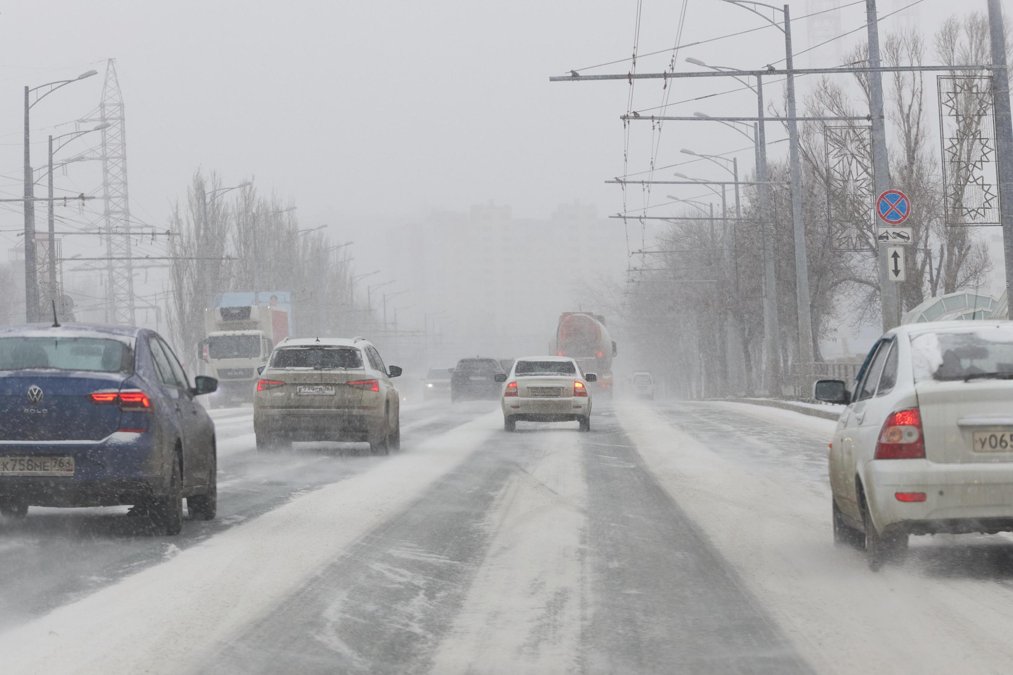 В Самарской области прогнозируют метель 