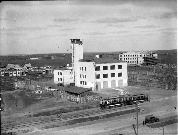 Пожарная часть в Дангауэровке (фото С.Г. Коршунова, 1929).