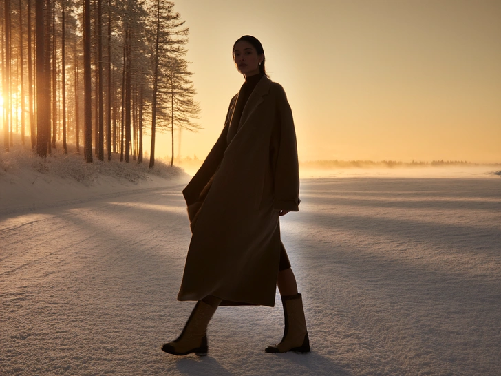 зимние женские сапоги, сапоги на зиму, сапоги тренд 2026, сапоги тренд, сапоги зимние женские, зимние сапоги натуральные, зимние кожаные сапоги, сапоги на зиму, высокие зимние сапоги, какие зимние сапоги | Источник: theDay/higgsfield