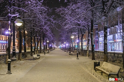 Циклон Helmut обрушит на Пермский край снегопады