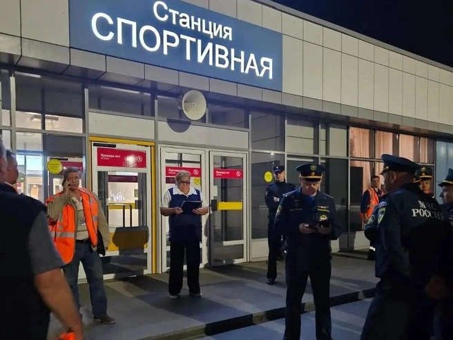 Учения проходили с 01:00 до 03:00 | Источник: Новосибирское метро / Max