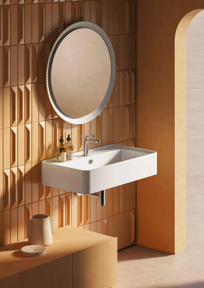 С плавным краем: коллекция раковин Rodolfo для Artceram | Источник: AMGroup