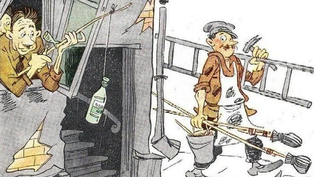 25 очень смешных советских карикатур про строителей, которые поразительно актуальны сейчас