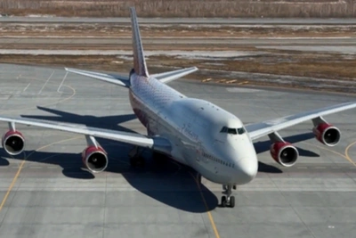 Boeing 747 «Джамбо» совершил посадку в Благовещенске
