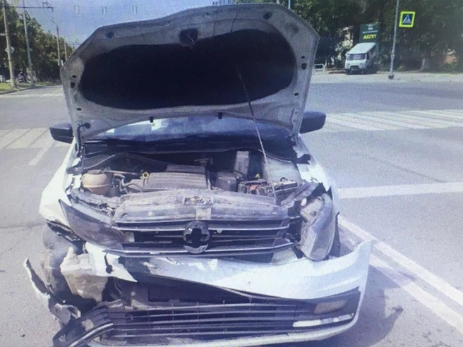 В Volkswagen Polo пострадал пассажир | Источник: ГИБДД Челябинска