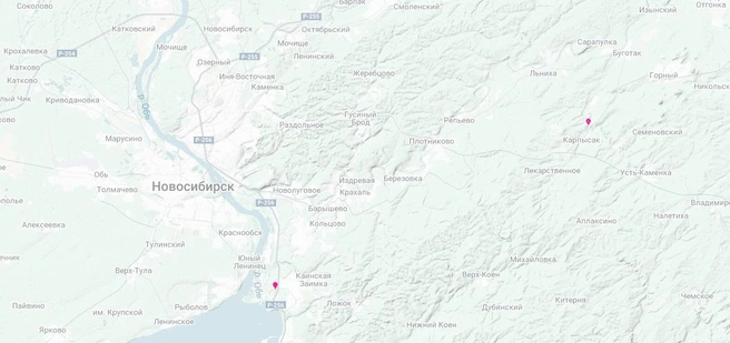 На сайте наблюдений отмечено лишь несколько точек | Источник: inaturalist.org