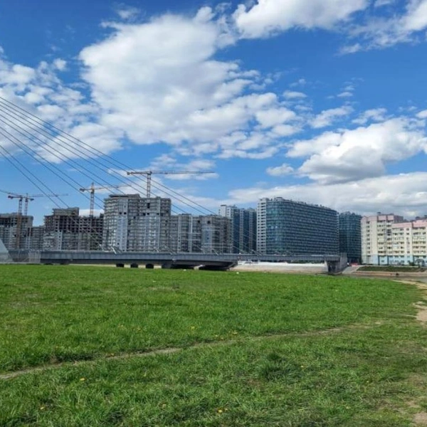 Местность у моста Кадырова до благоустройства | Источник: ЕИС «Закупки» / ООО&nbsp;«Городской ландшафт»