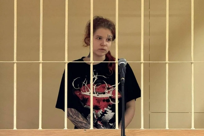 Ольга Брынцева в суде на мере пресечения | Источник: Объединённая пресс-служба судов Санкт-Петербурга