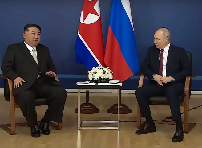 Путин и Ким Чен Ын обсудили сотрудничество и ситуацию в Европе | ya62.ru