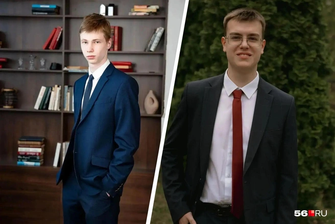 Олег Тумин и Дмитрий Шаповаленко&nbsp;— два выпускника, набравшие 300 баллов на ЕГЭ | Источник: Инфоцентр Правительства Оренбургской области / Предоставлено 56.RU