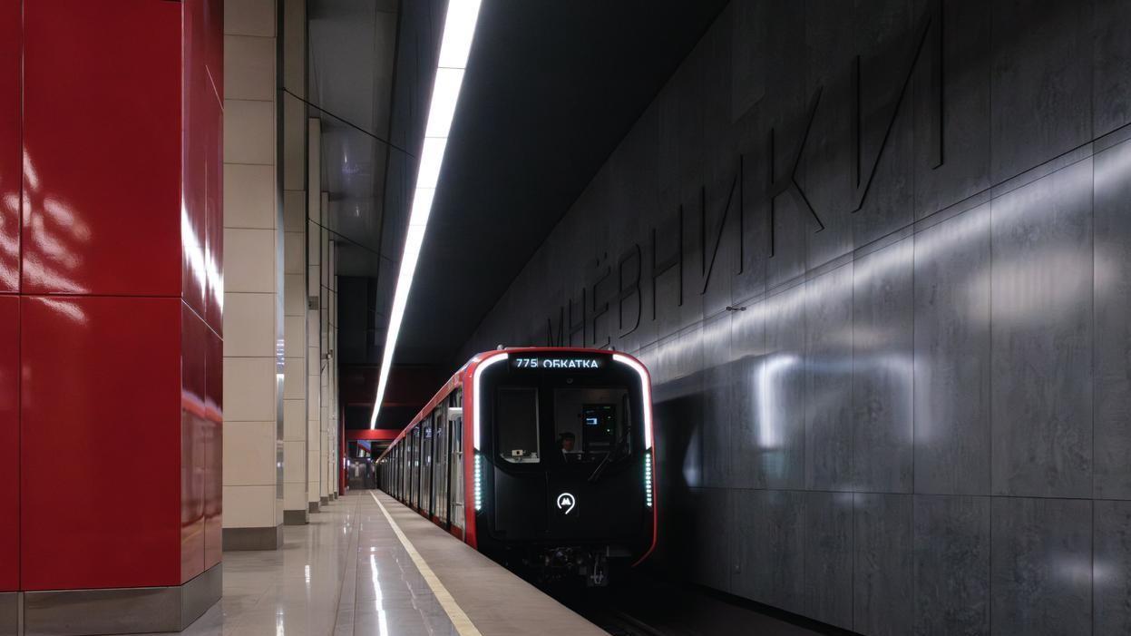 Беспилотный поезд «Москва-2026» протестирован в метро