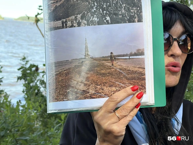 Вот так выглядел подход к колокольне во время засухи | Источник: Николай Сальников / 56.RU