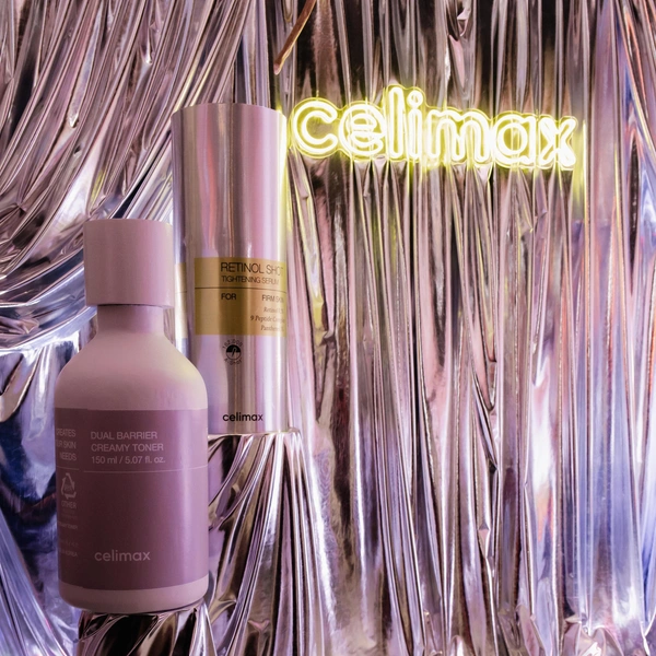 Сыворотка с ретинолом и микроиглами The Vita A Retinol Shot Tightening Serum и молочный тонер Dual Barrier Creamy Toner