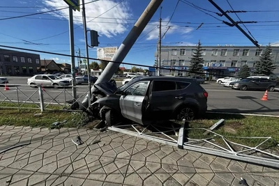 В Оренбурге пенсионер на кроссовере сбил велосипедиста