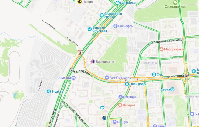 Источник: «Яндекс Карты» / yandex.ru/maps
