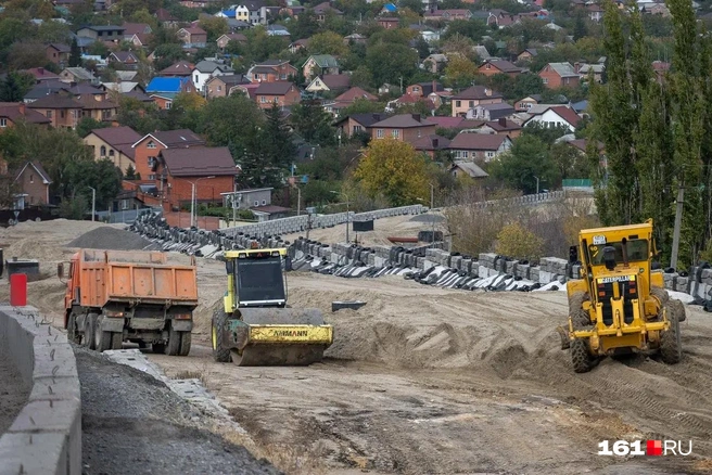 Так продвигались работы на Вавилова в октябре | Источник: Евгений Вдовин / 161.RU
