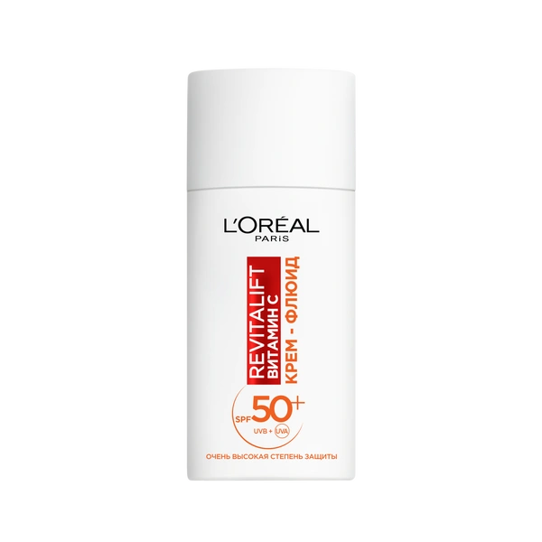 L'Oreal Paris Крем-флюид Revitalift Витамин С дневной для лица SPF 50