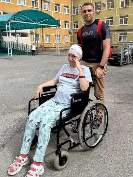 Девушка во время реабилитации | Источник: Предоставлено Мариной