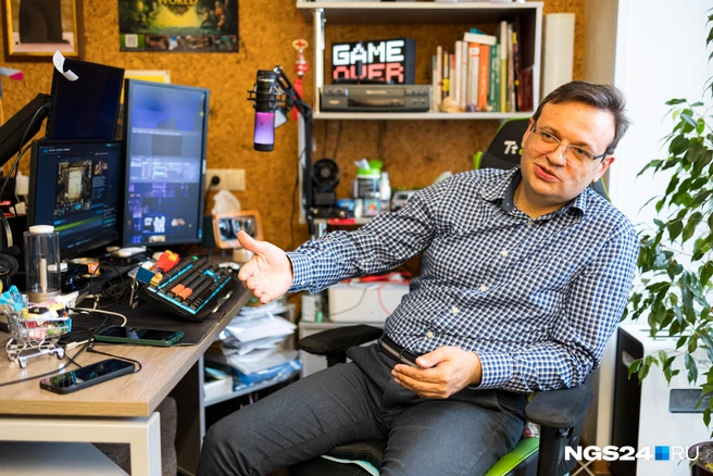 Артём Галыгин — красноярский разработчик игр | Источник: Мария Ленц / NGS24.RU