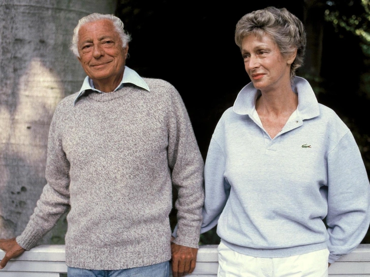 Джанни Аньелли и его жена Марелла в Турине, Италия, 16 июля 1986 года